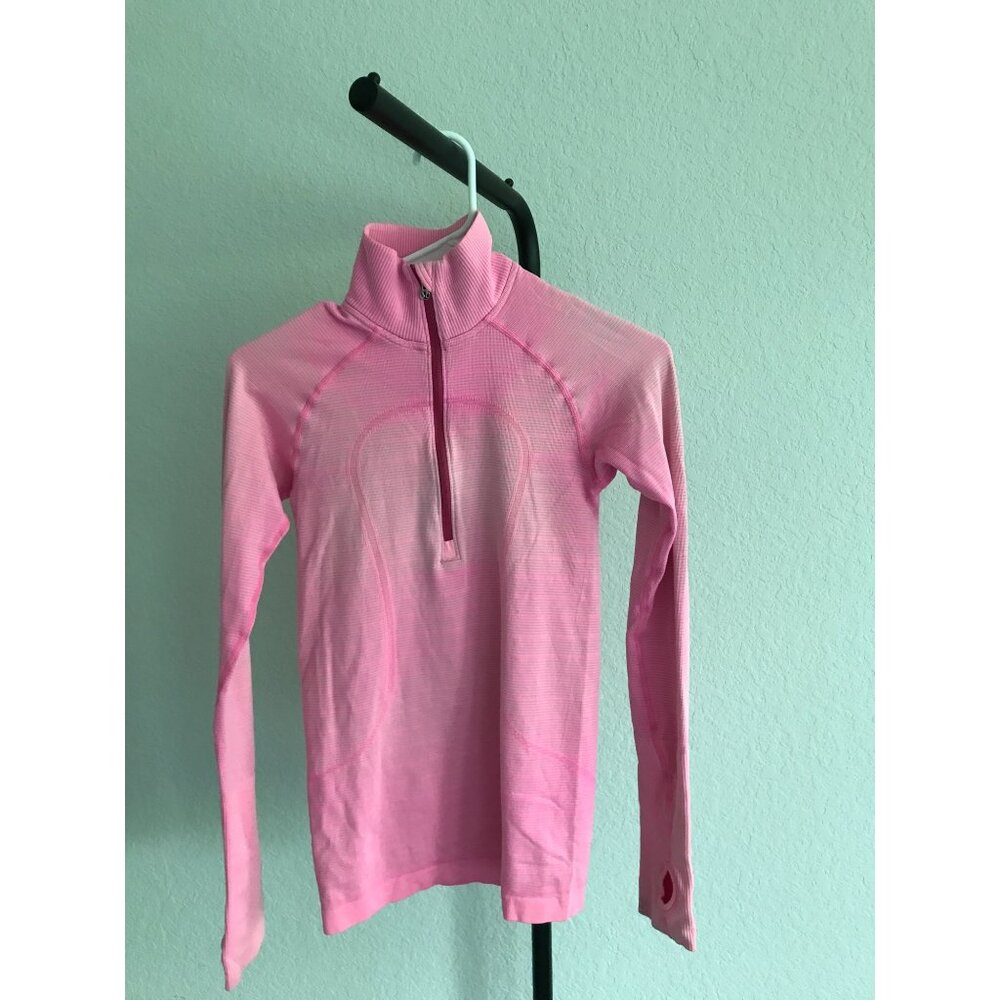 Lulu Lemon Swiftly Tech 1/2 Zip Long-Sleeve Shirt 2.0 | Hip Length | Size 2 | Qu